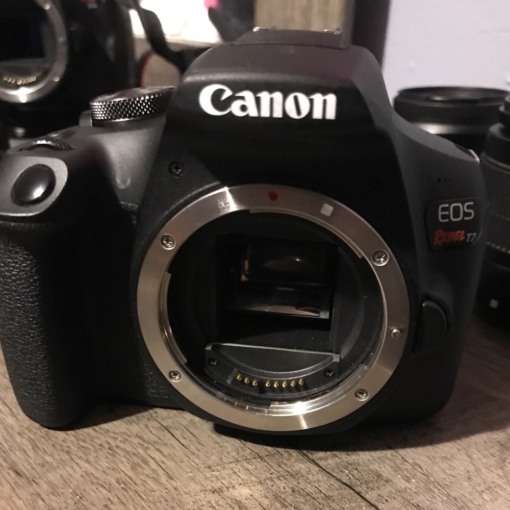 Canon t7 t41 & 18-55mm 35-80mm 75-300mm 70-300mm